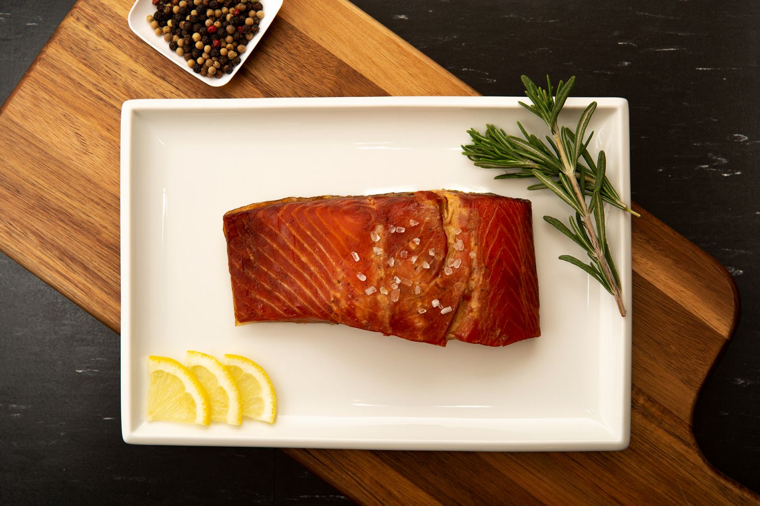 Smoked King Salmon with a Black Pepper Finish From Bristol Bay ...