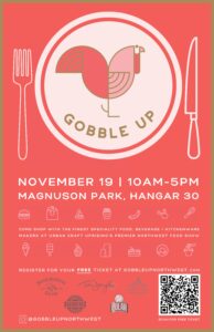 Gobble Up Seattle Poster