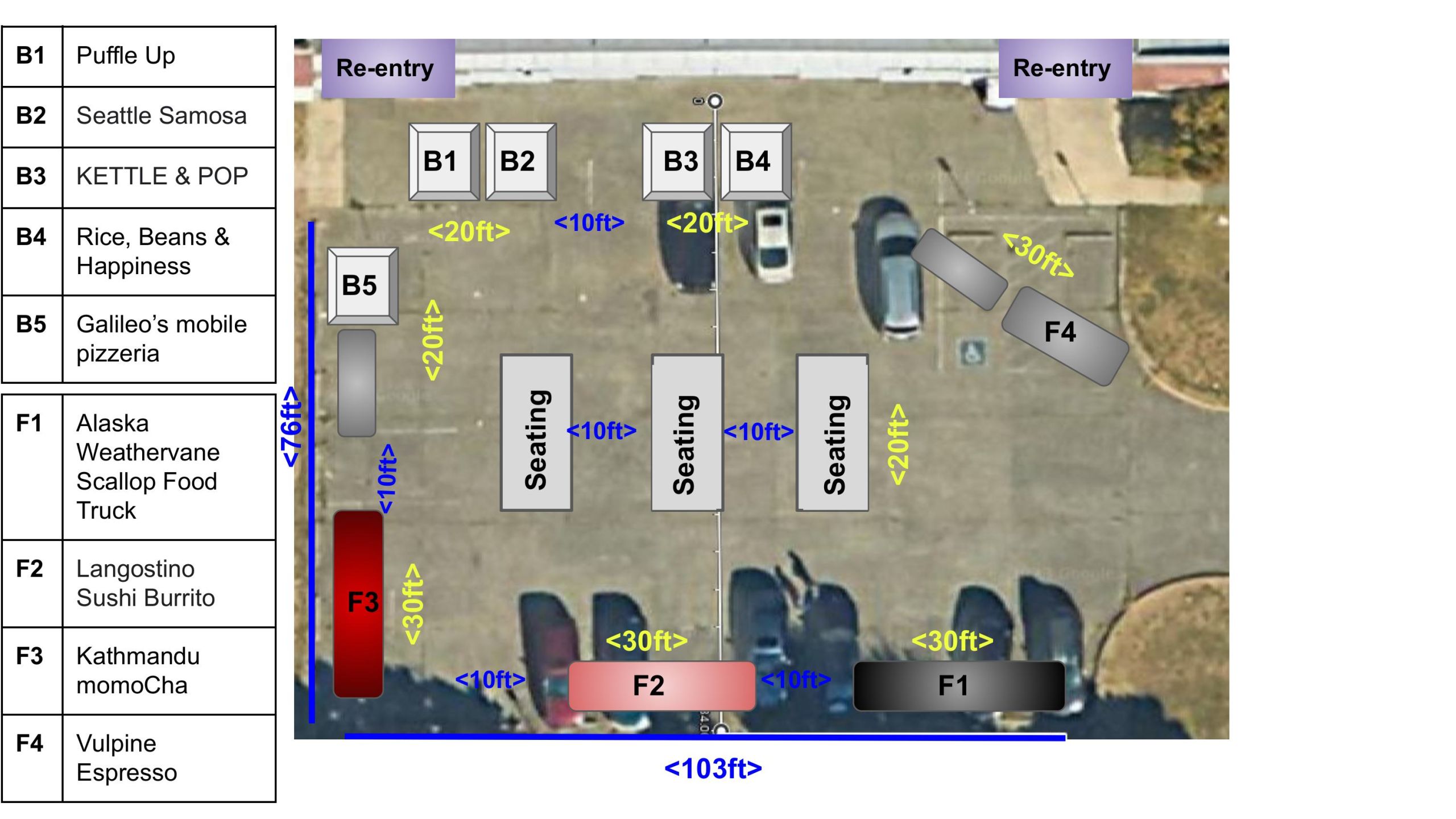 Sip & Savor Lounge Map