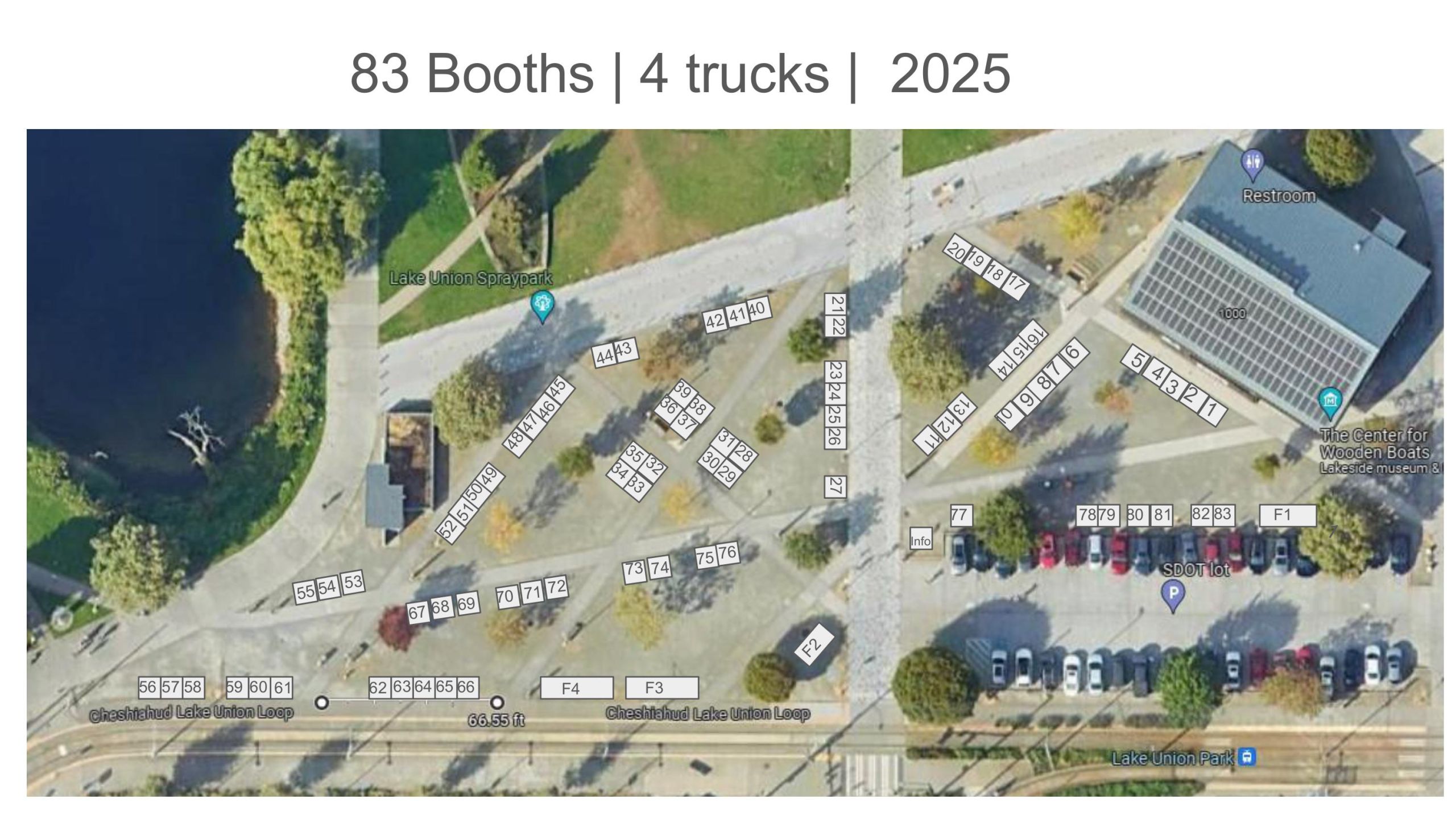 Gobble Up SLU Booth Map