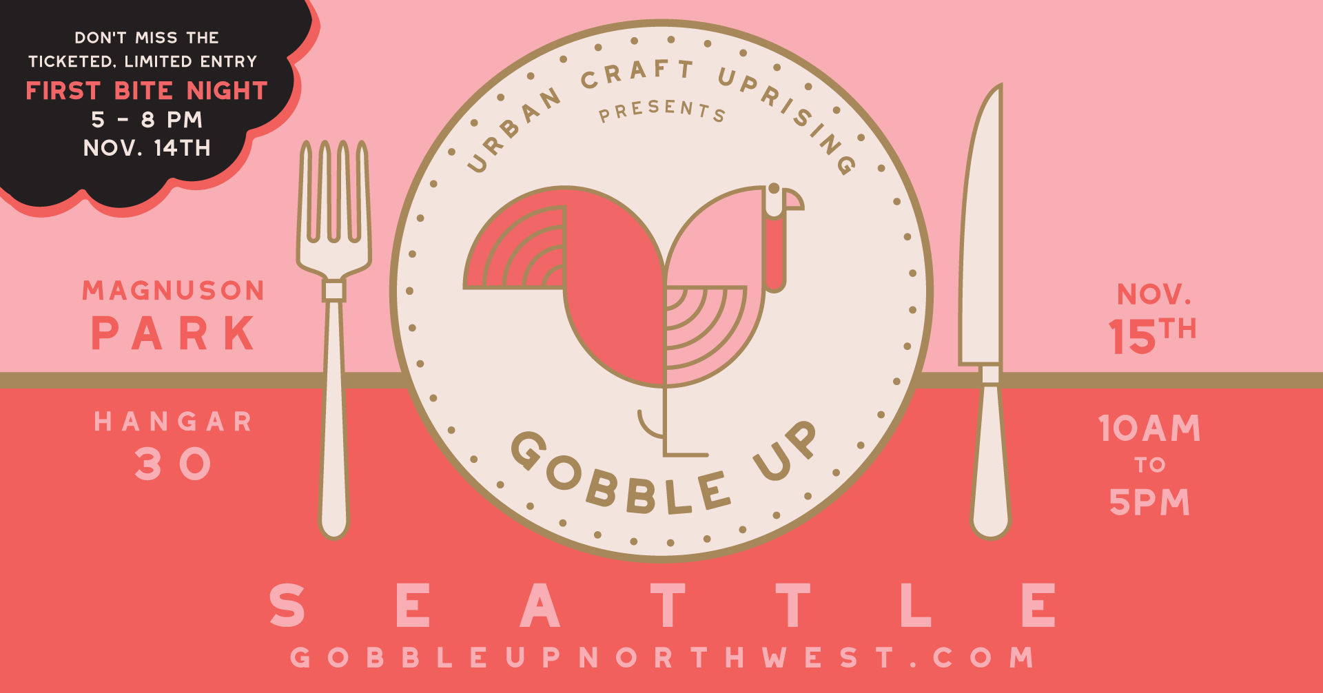 Gobble Up Seattle 2025 (Facebook Cover) Gobble Up Seattle 2025 (Facebook Cover)